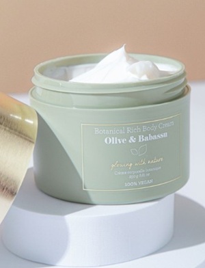 LALINE testvaj olíva- és babassu olajjal